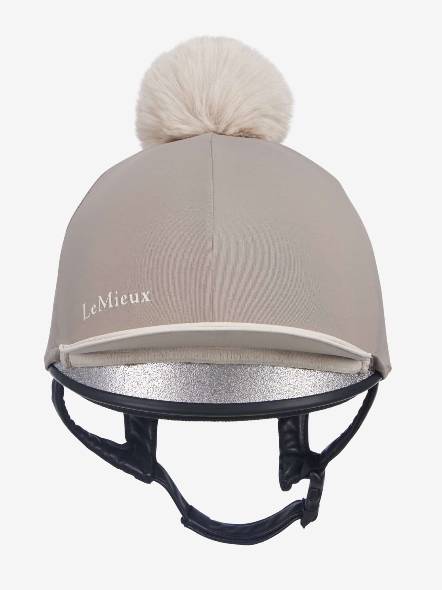 LeMieux Pom Hat Silk - Pecan/Stone image 0