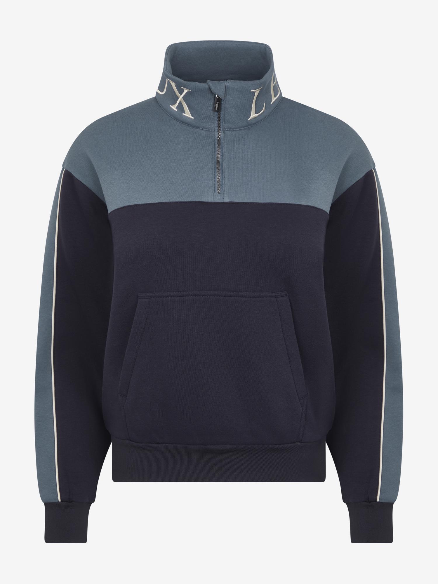 LeMieux Kali Quarter Zip Sweat - Navy/Petrol image 0
