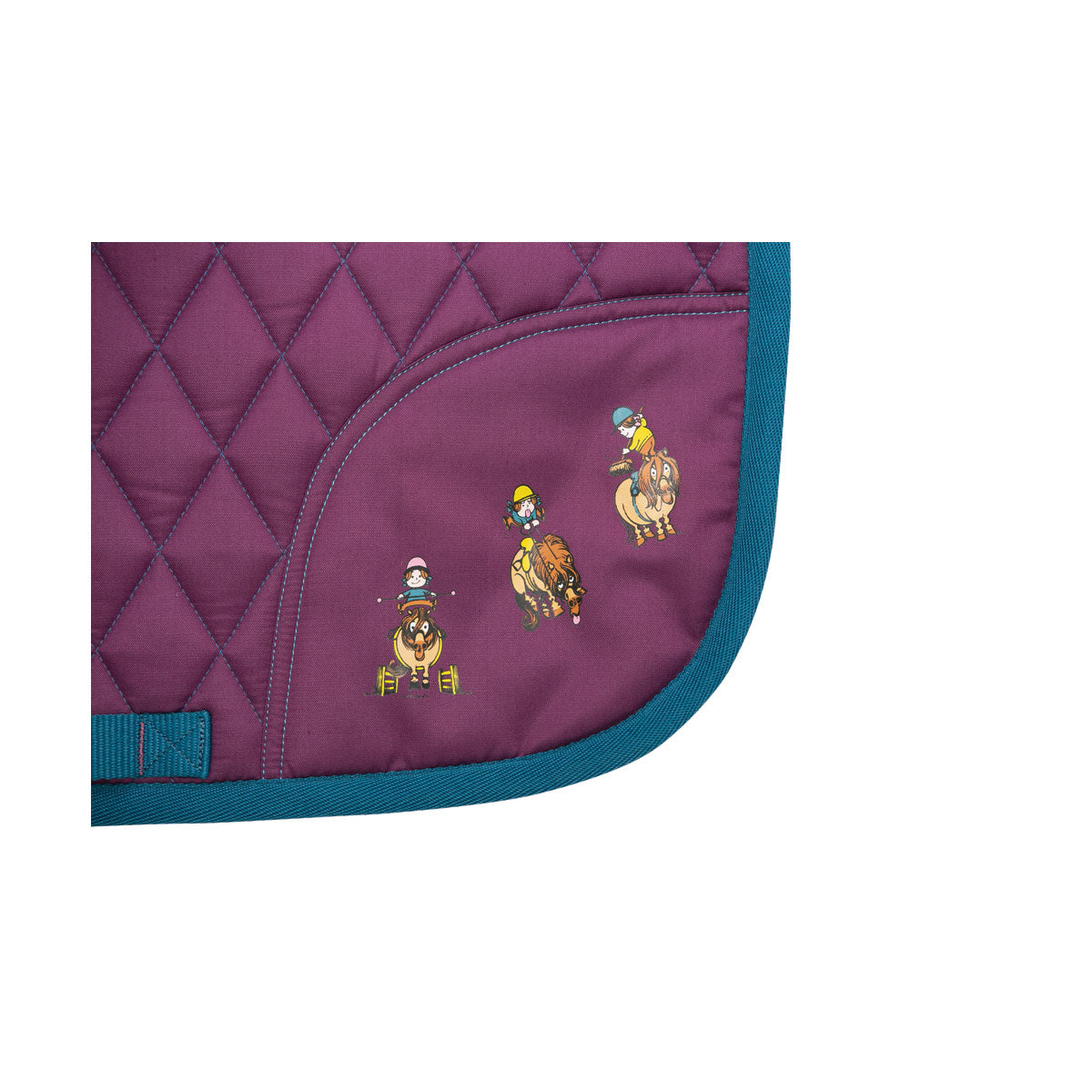 Hy Equestrian Thelwell Collection Pony Friends Saddle Pad image 2