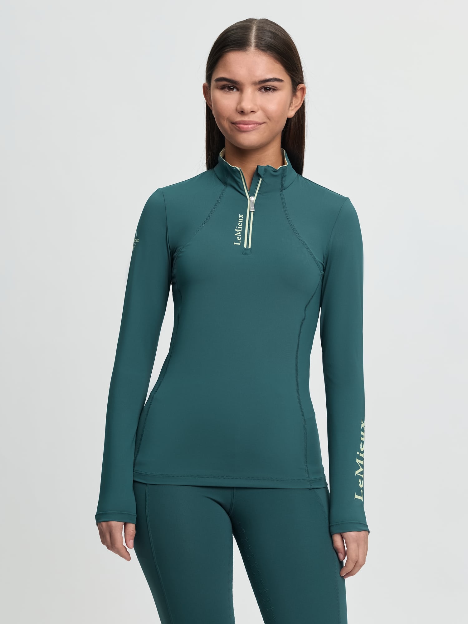 LeMieux Young Rider Classique Base Layer - Jungle image 4