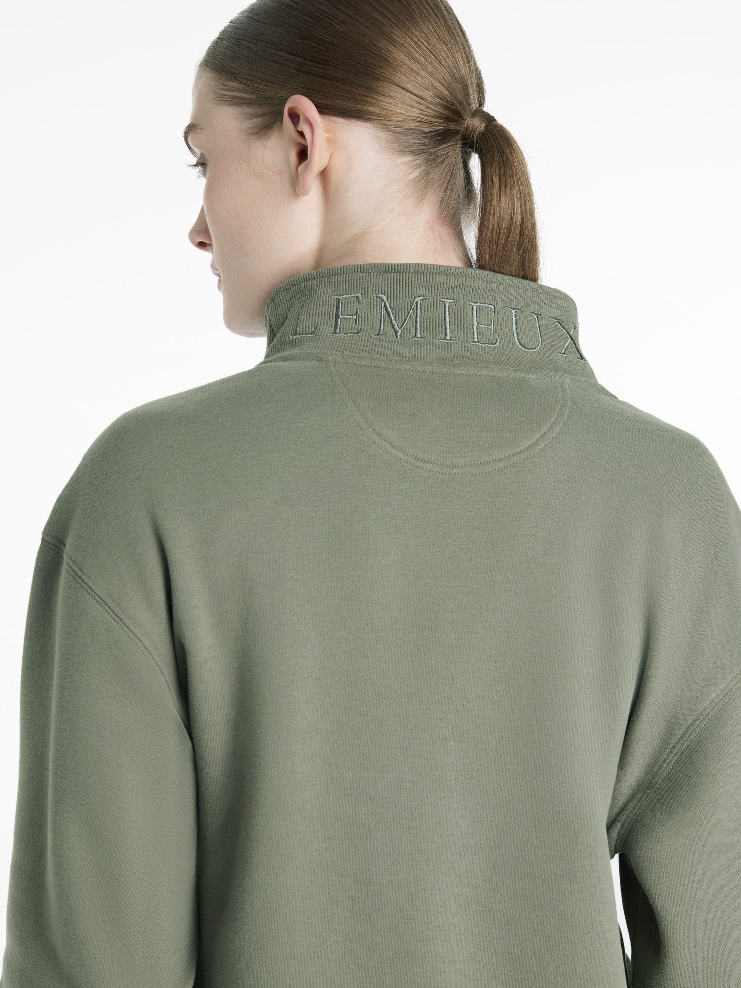 LeMieux Keira Quarter Zip Sweat - Rosemary image 2