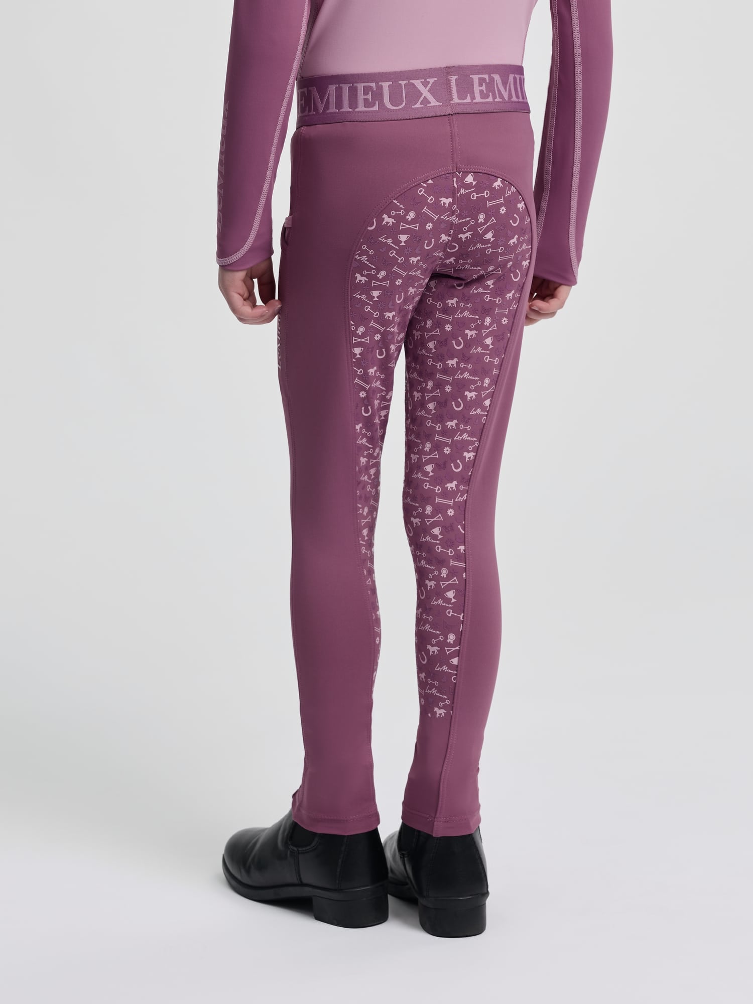 LeMieux Mini Pull On Breech - Mallow image 2