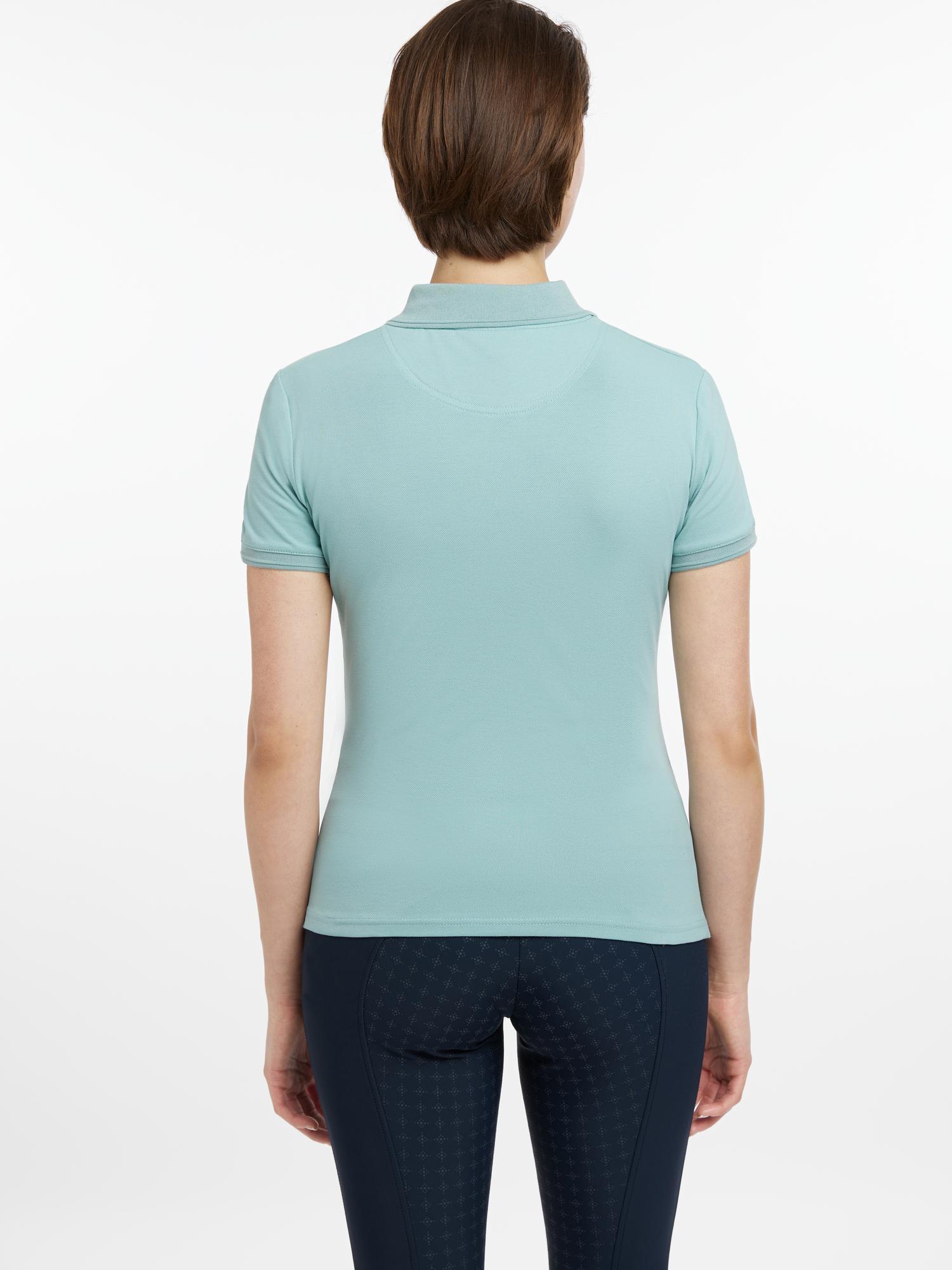 LeMieux Classique Polo Shirt - Aqua image 1