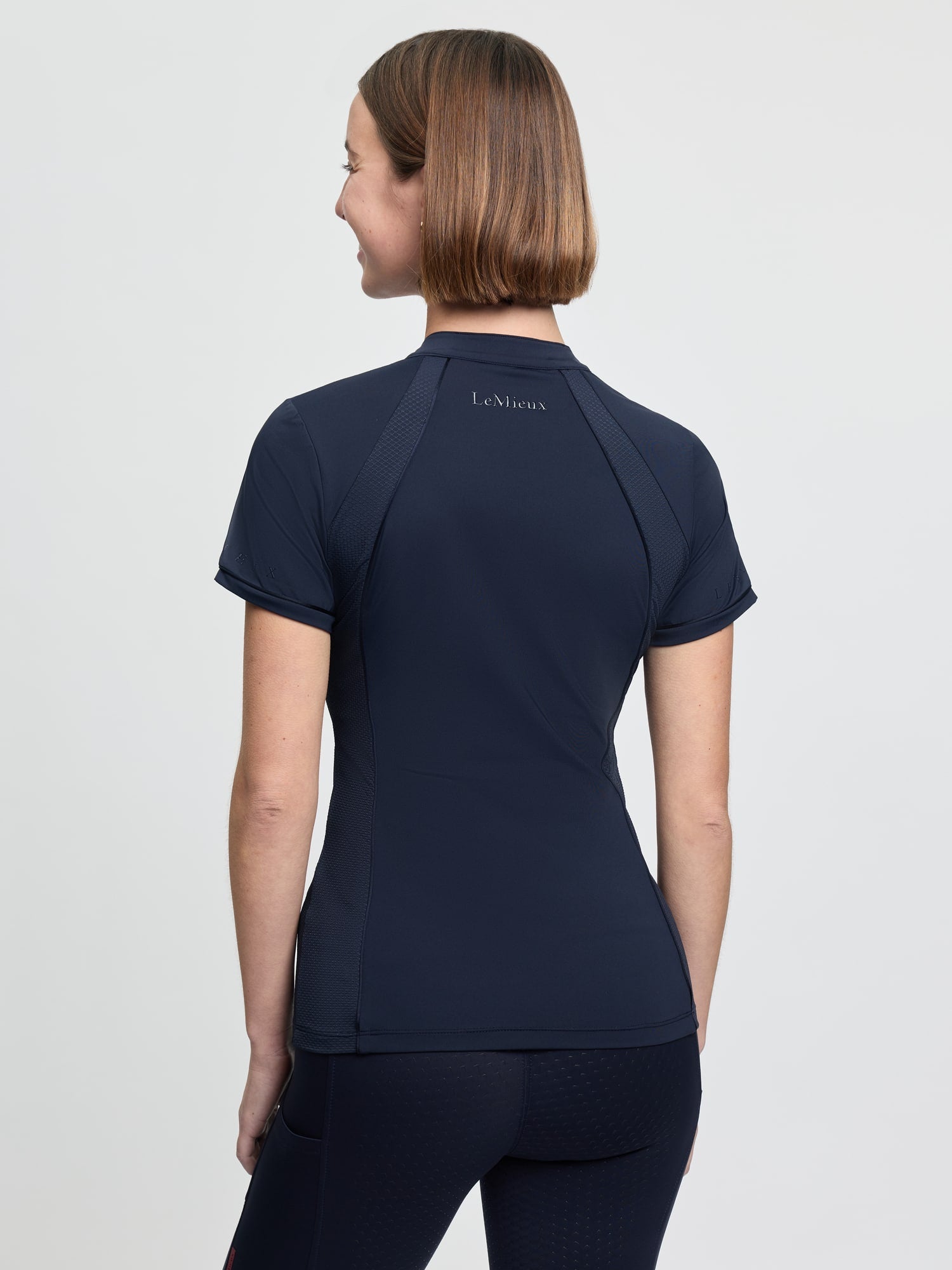 LeMieux Lisa Mesh Base Layer - Navy image 6