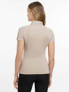 LeMieux Maria Mesh Short Sleeve Baselayer - Almond image 2