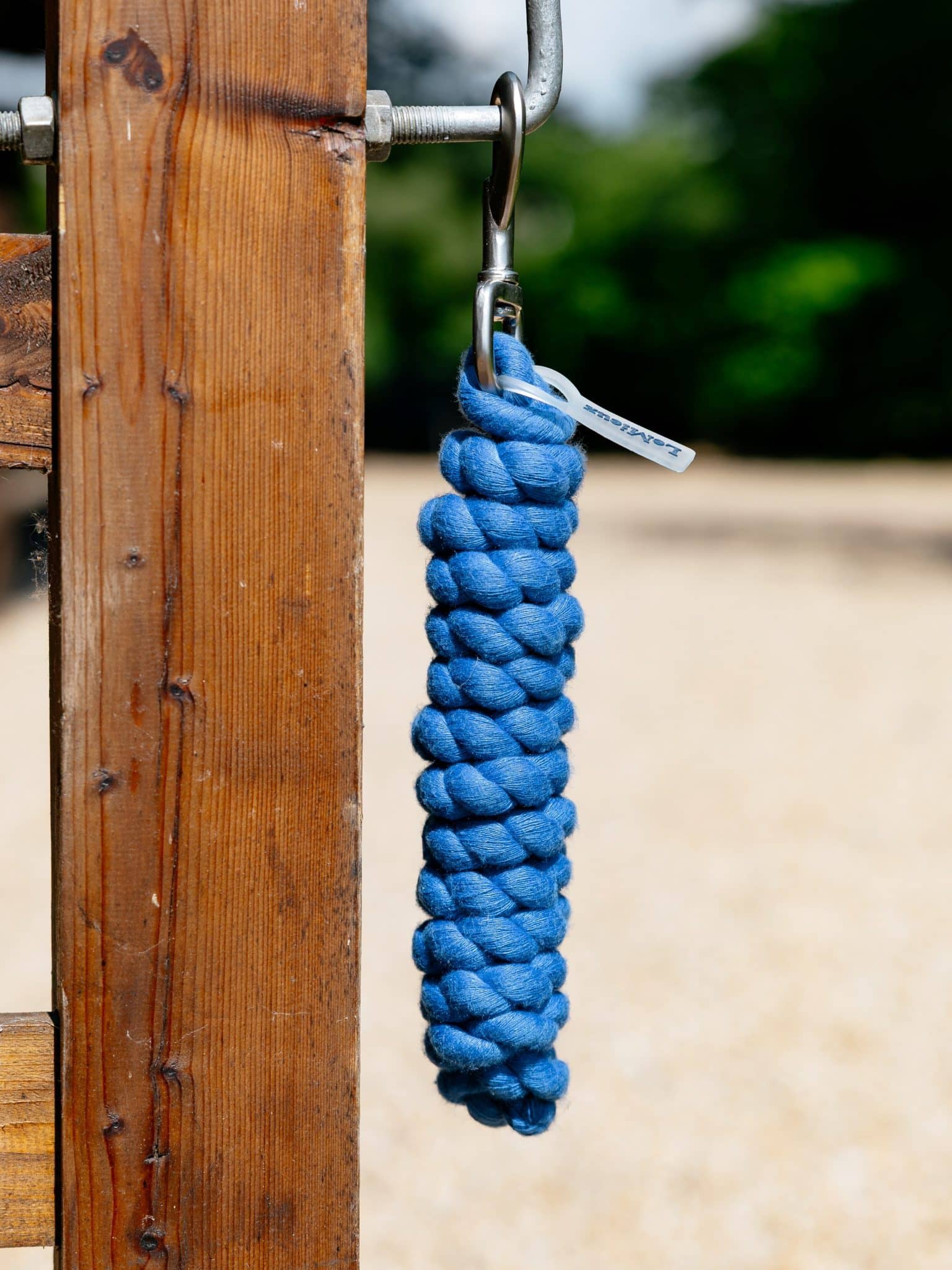LeMieux Polycotton Leadrope – Benetton Blue image 1