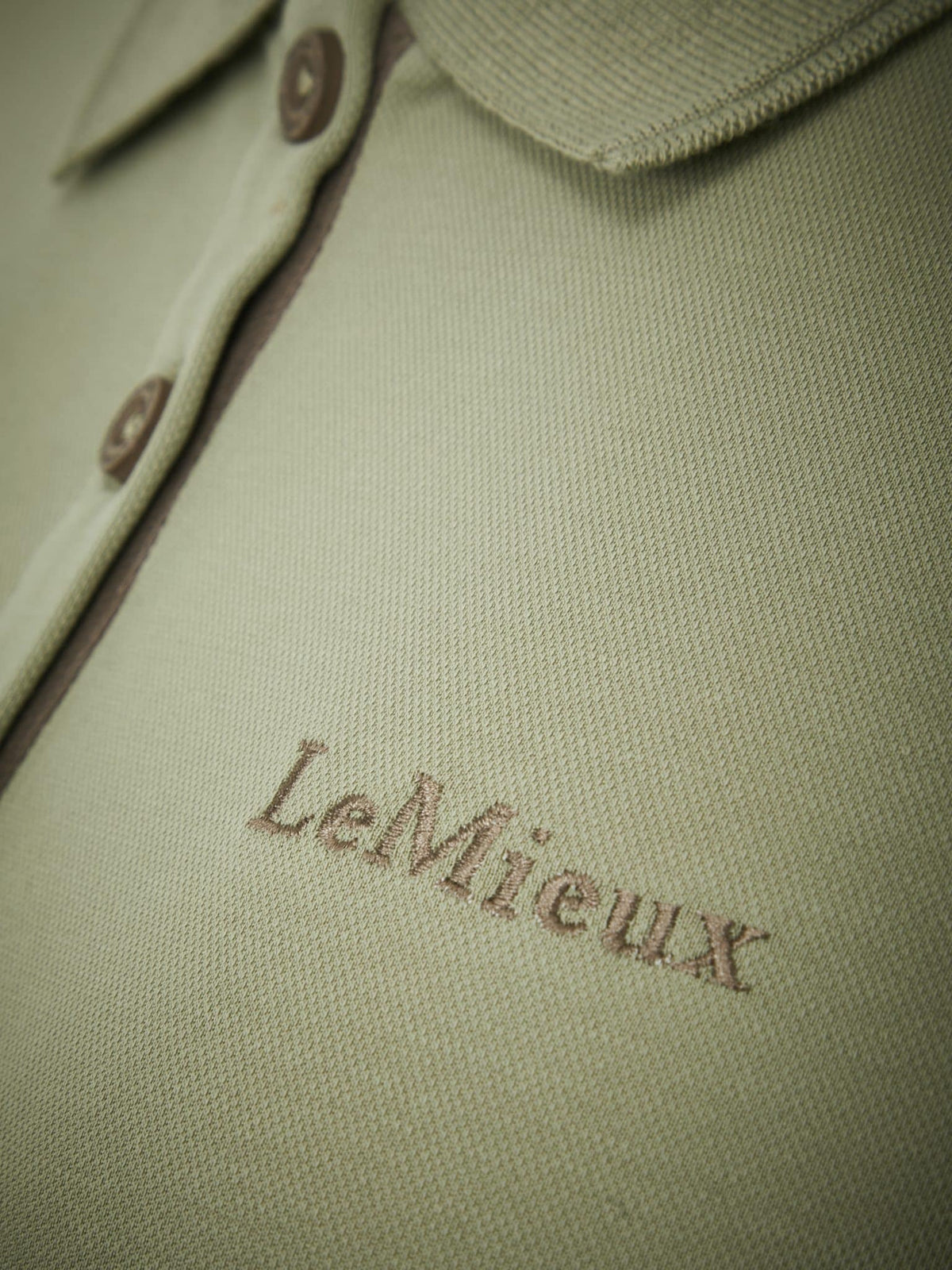 LeMieux Classique Polo Shirt - Fern image 3