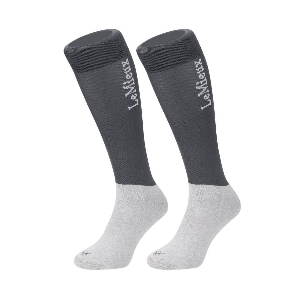 LeMieux Competition Sock (Twin Pack) - Slate Grey image 0