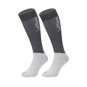 LeMieux Competition Sock (Twin Pack) - Slate Grey image 0