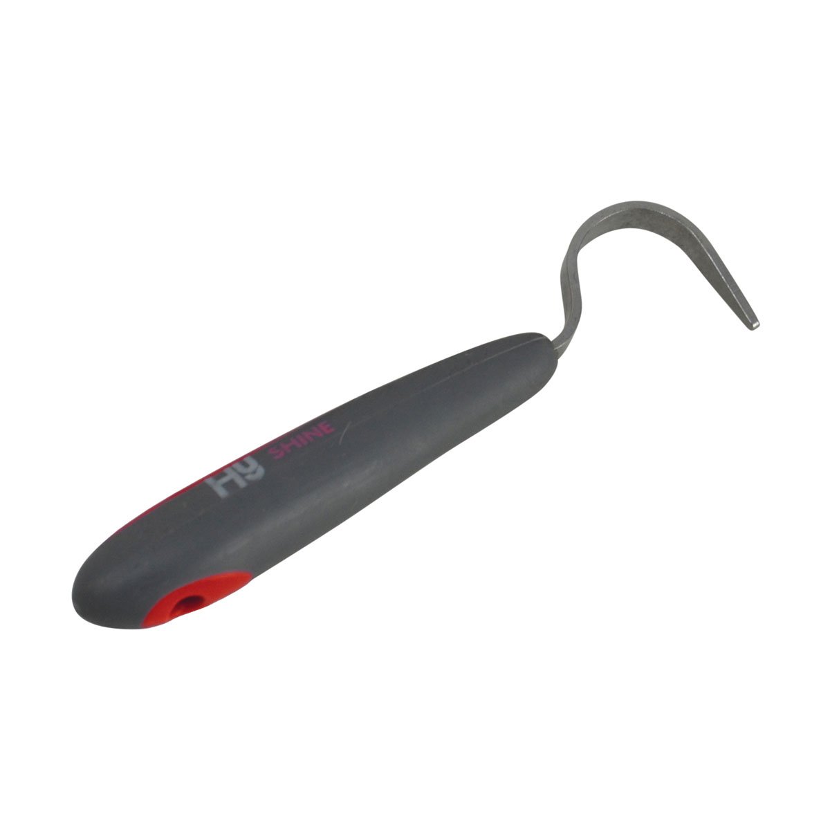 Hy Sport Active Hoof Pick - Rosette Red