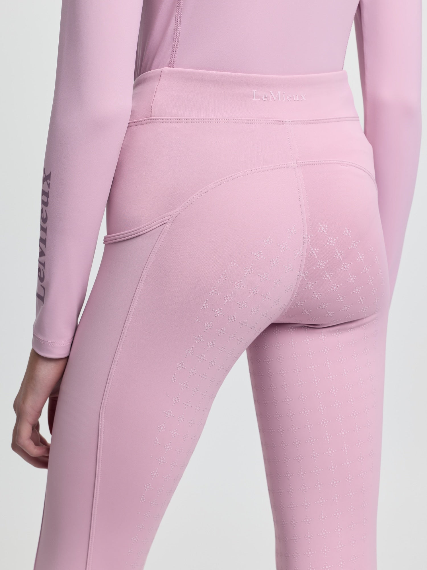LeMieux Young Rider Orla Pull On Breech - Fondant image 1