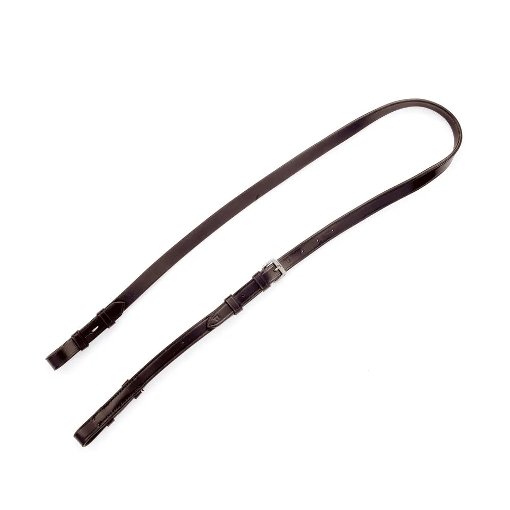 Hy Equestrian Slip Head Piece - Brown, Full image