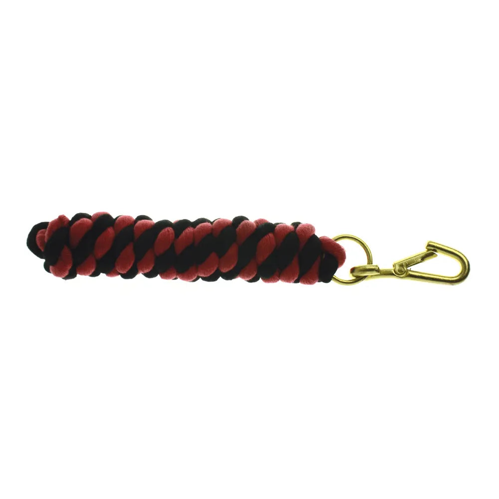 Hy Equestrian Two Tone Twisted Lead Rope - Pink/Purple image