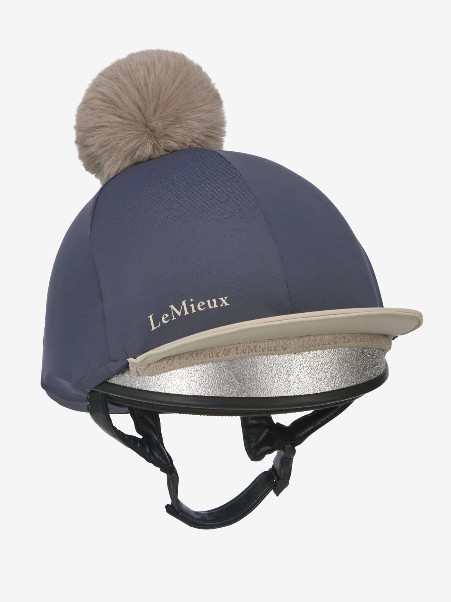 LeMieux Pom Hat Silk - Dusk/Almond image 2