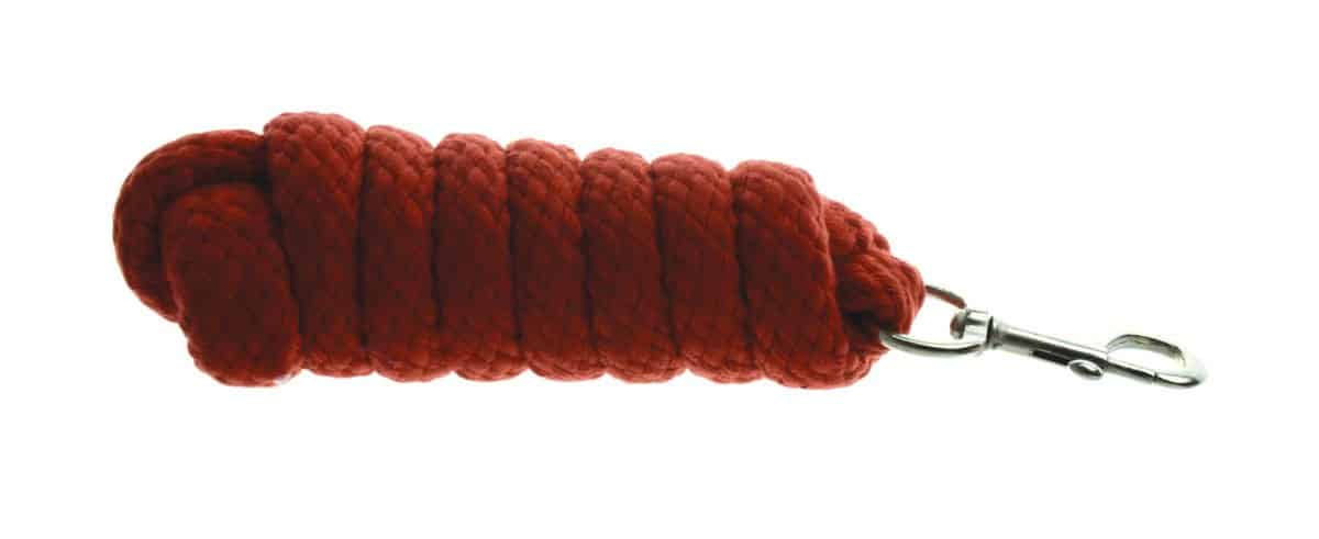 Hy Equestrian Extra Thick Extra Soft Lead Rope - Red image