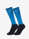 LeMieux Competition Sock (Twin Pack) - Benetton Blue image 0