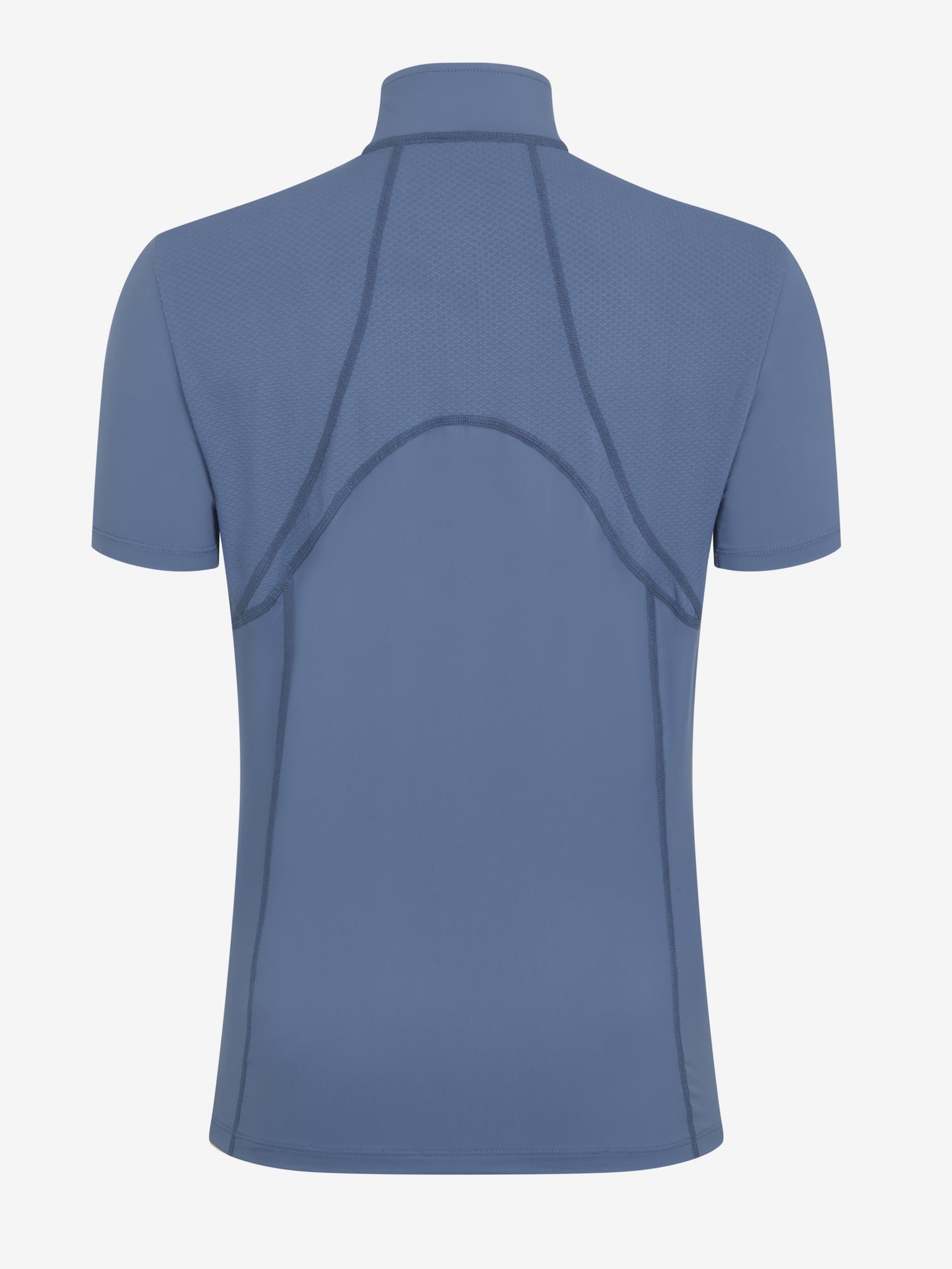 LeMieux Mia Mesh Short Sleeve Base Layer - Ice Blue image 3
