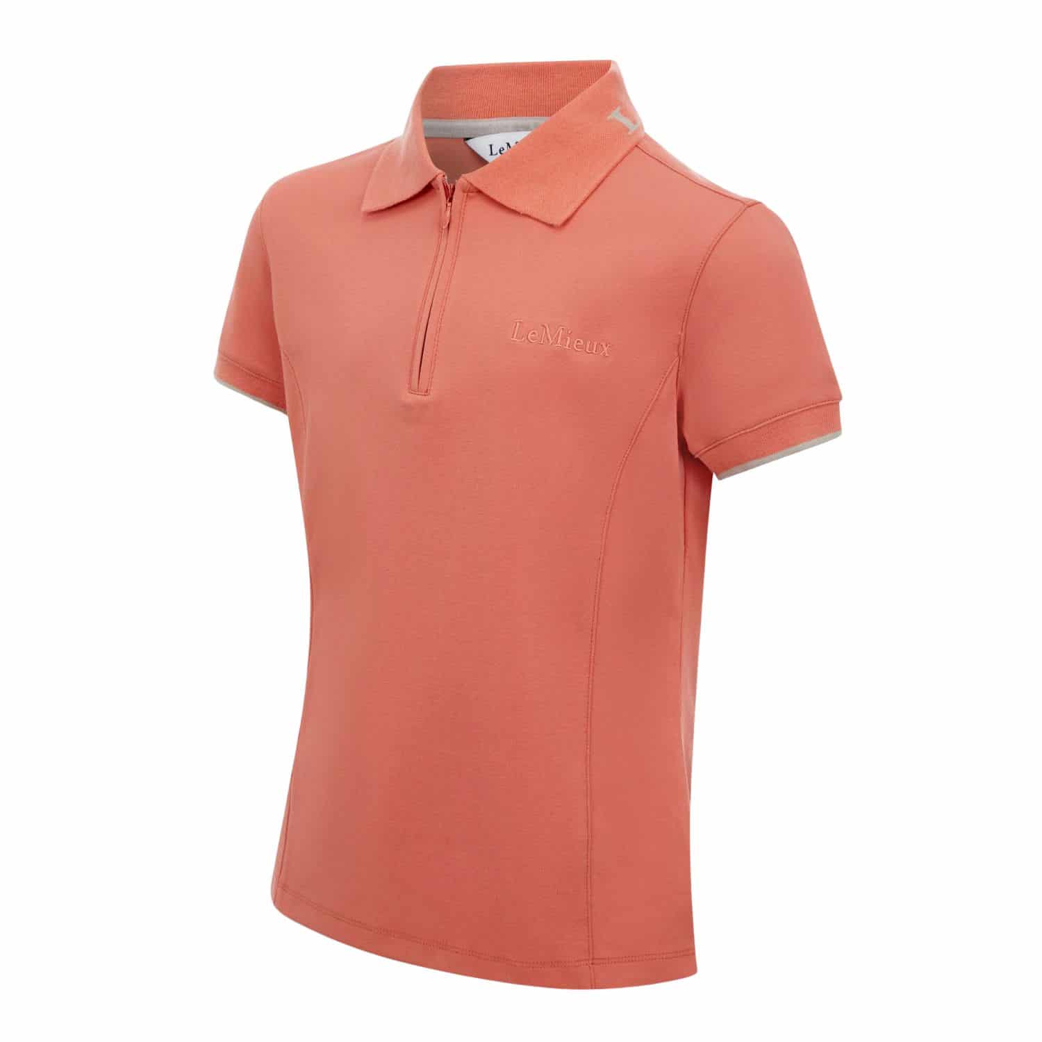LeMieux Young Rider Polo Shirt - Apricot image 1