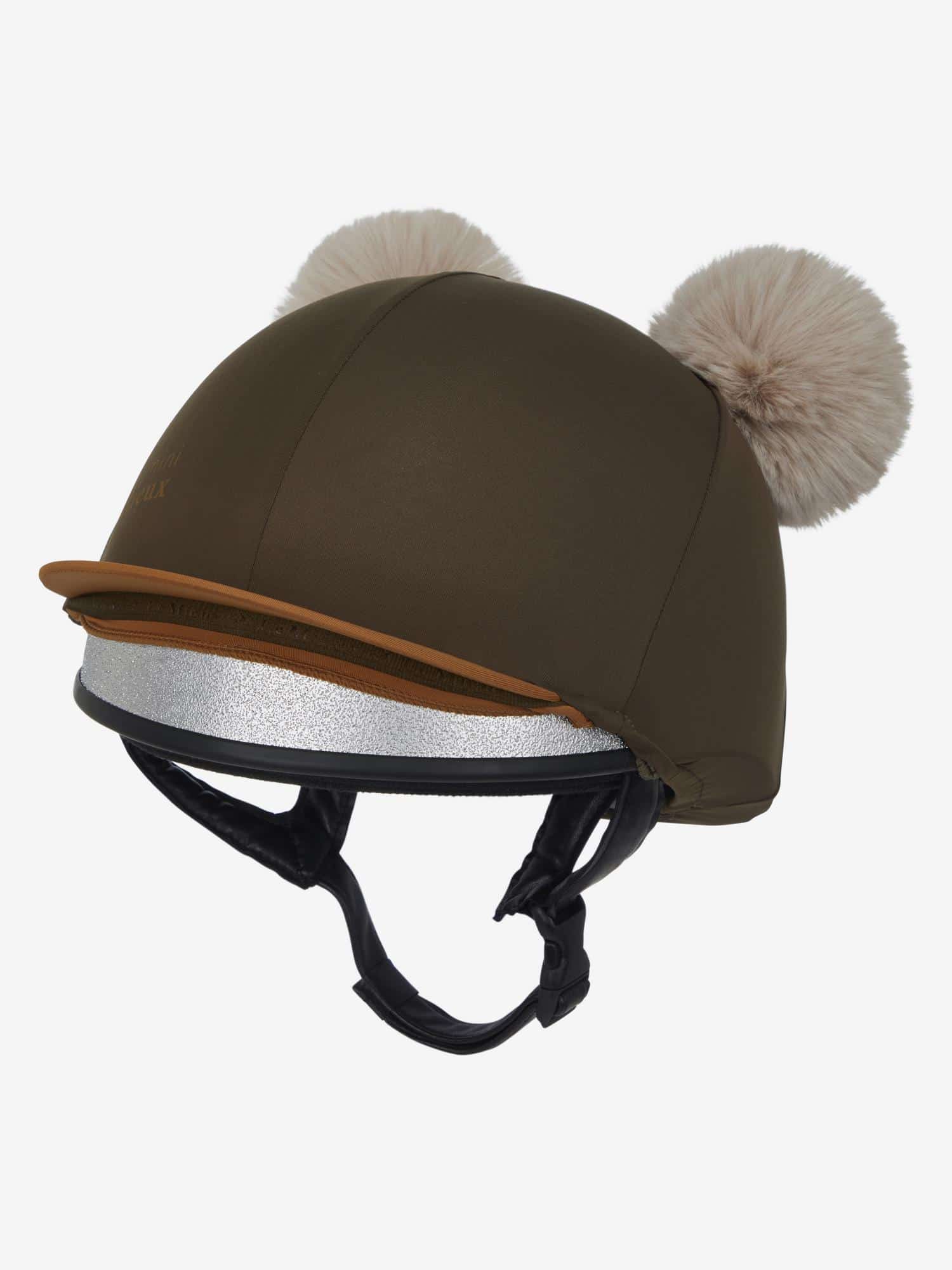 LeMieux Mini Double Pom Hat Silk - Alpine image 2