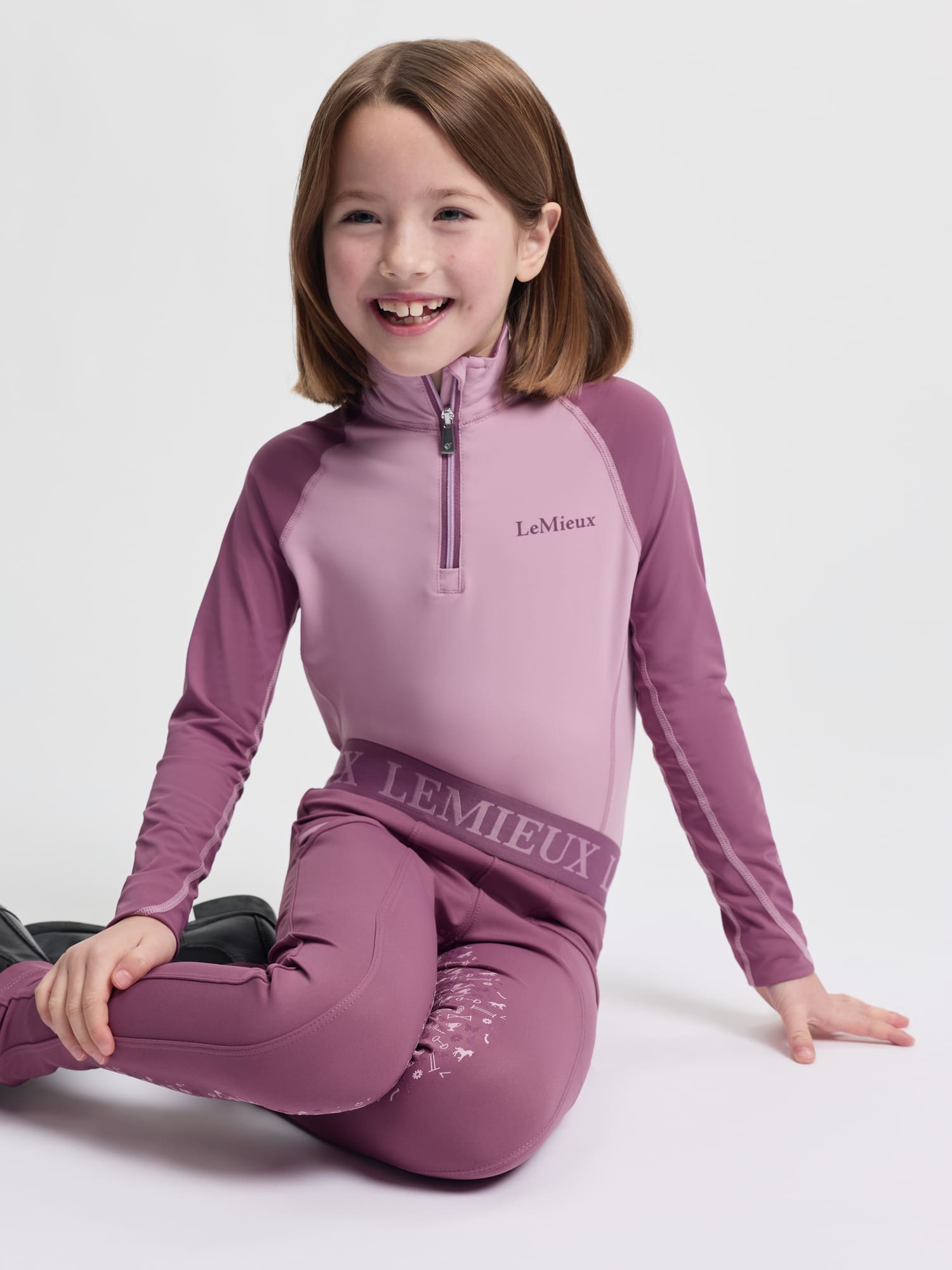 LeMieux Mini Pull On Breech - Mallow image 4