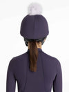LeMieux Classique Pom Hat Silk - Juniper image 2