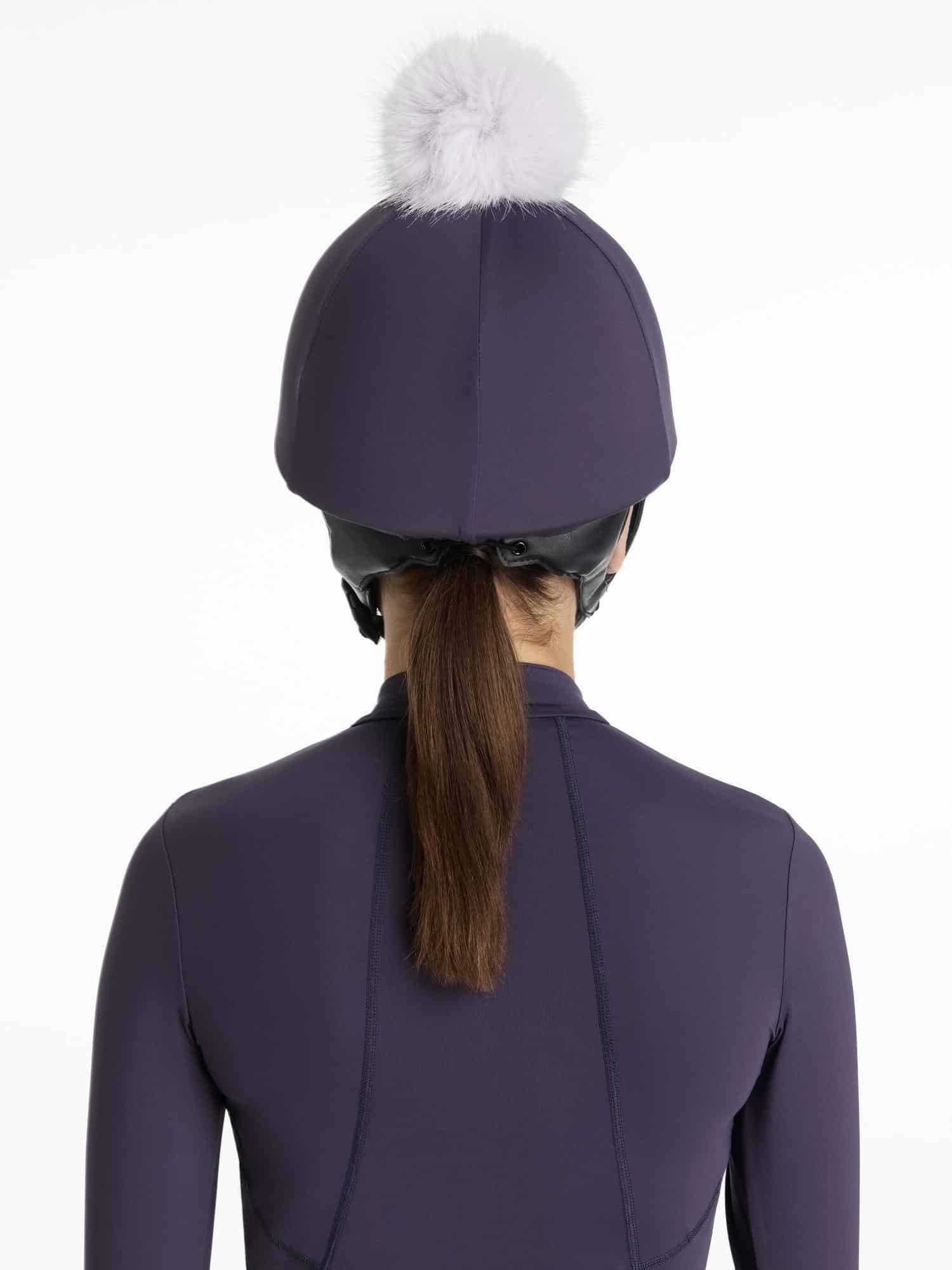LeMieux Classique Pom Hat Silk - Juniper image 2