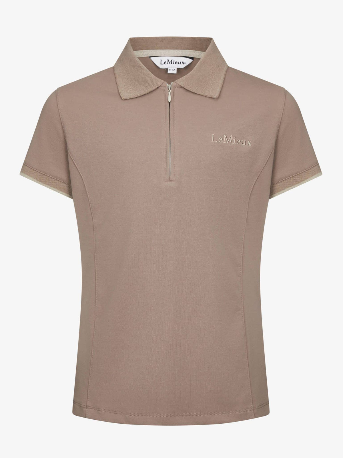 LeMieux Young Rider Polo Shirt - Mink image 0