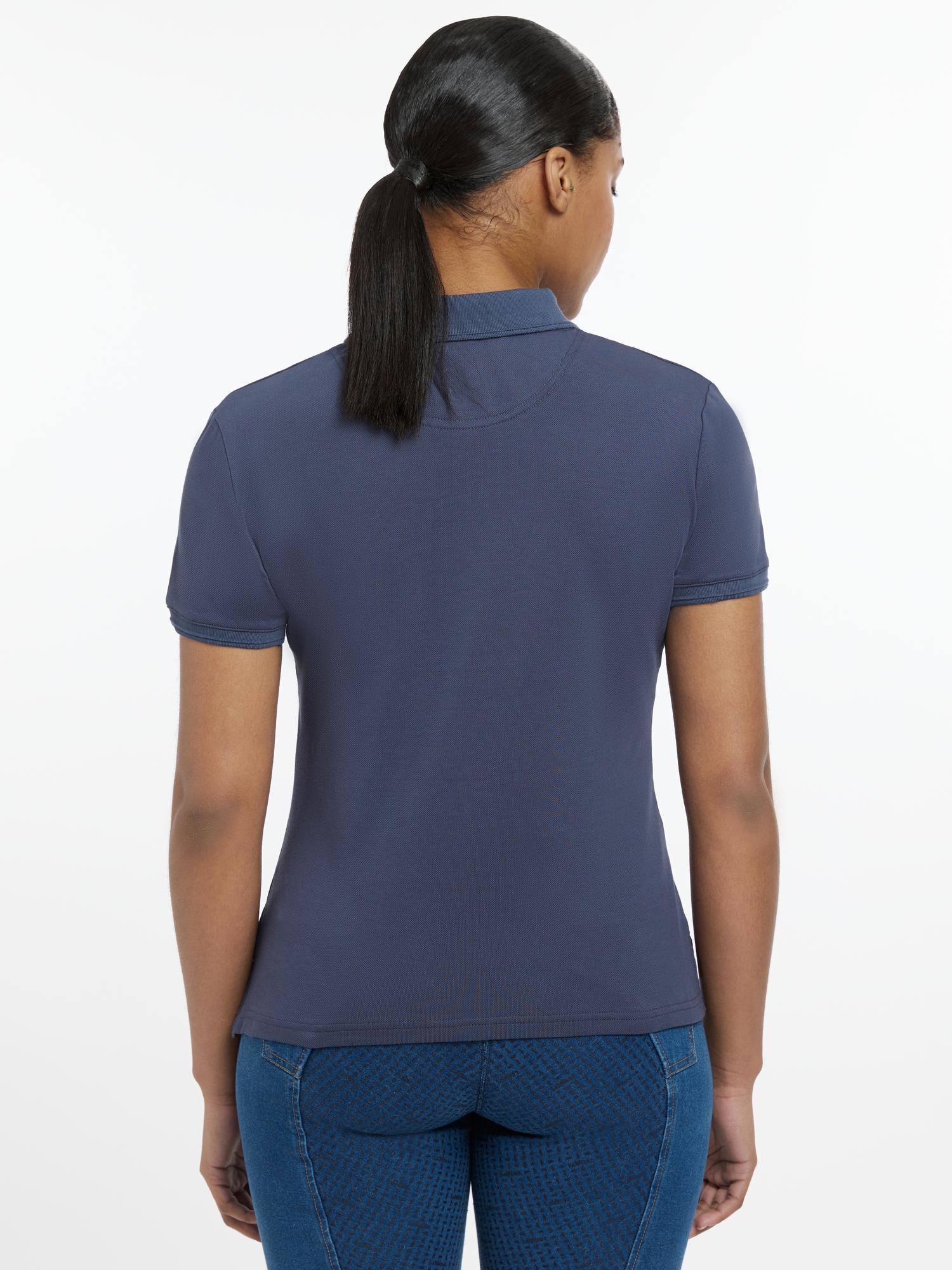 LeMieux Classique Polo Shirt - Dusk Blue image 1