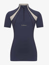 LeMieux Young Rider Short Sleeve Mia Mesh Base Layer - Dusk Blue image 0