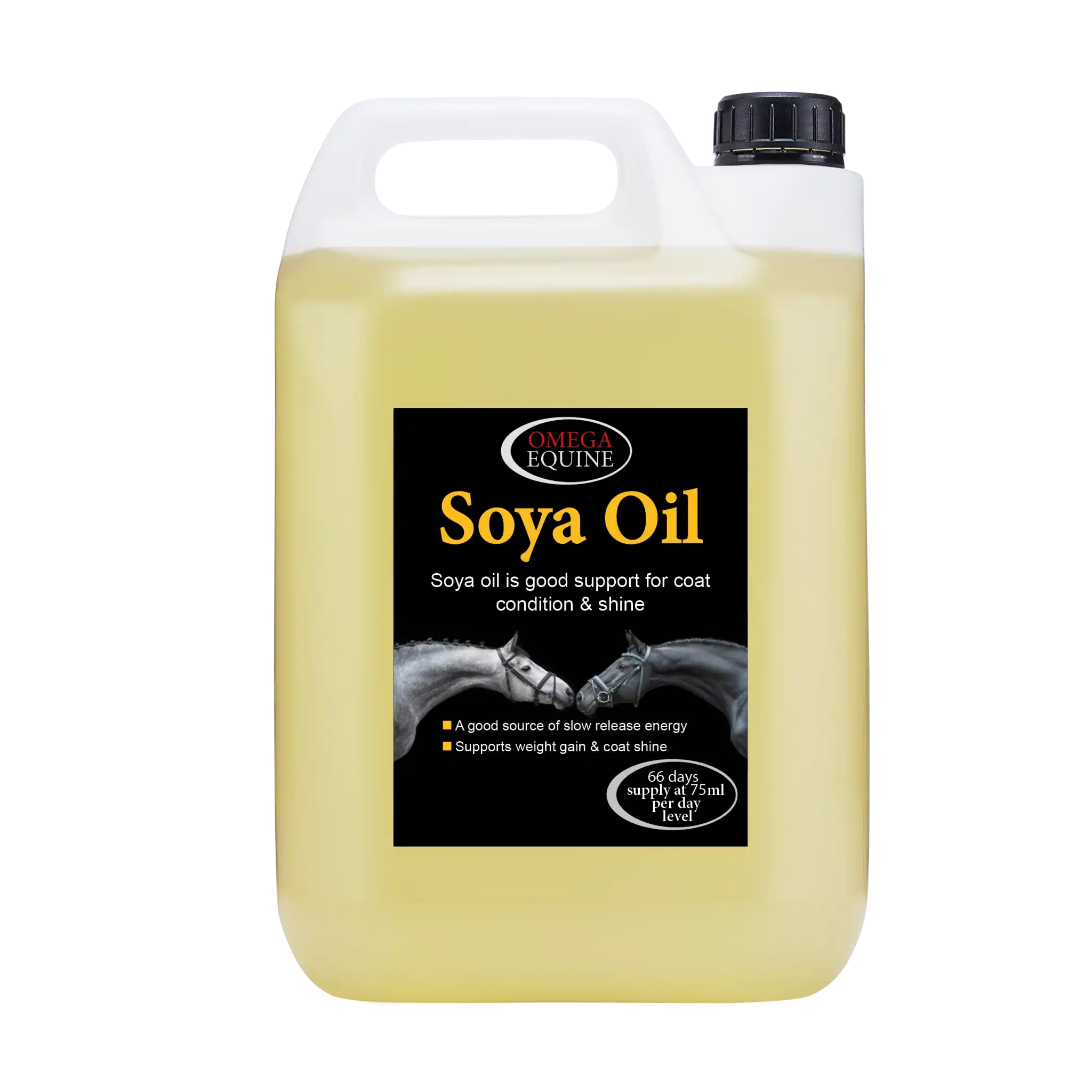 Omega Equine Soya Oil - 5 Lt