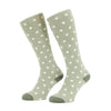 LeMieux Sally Spot Flufflies Socks - Fern image 0