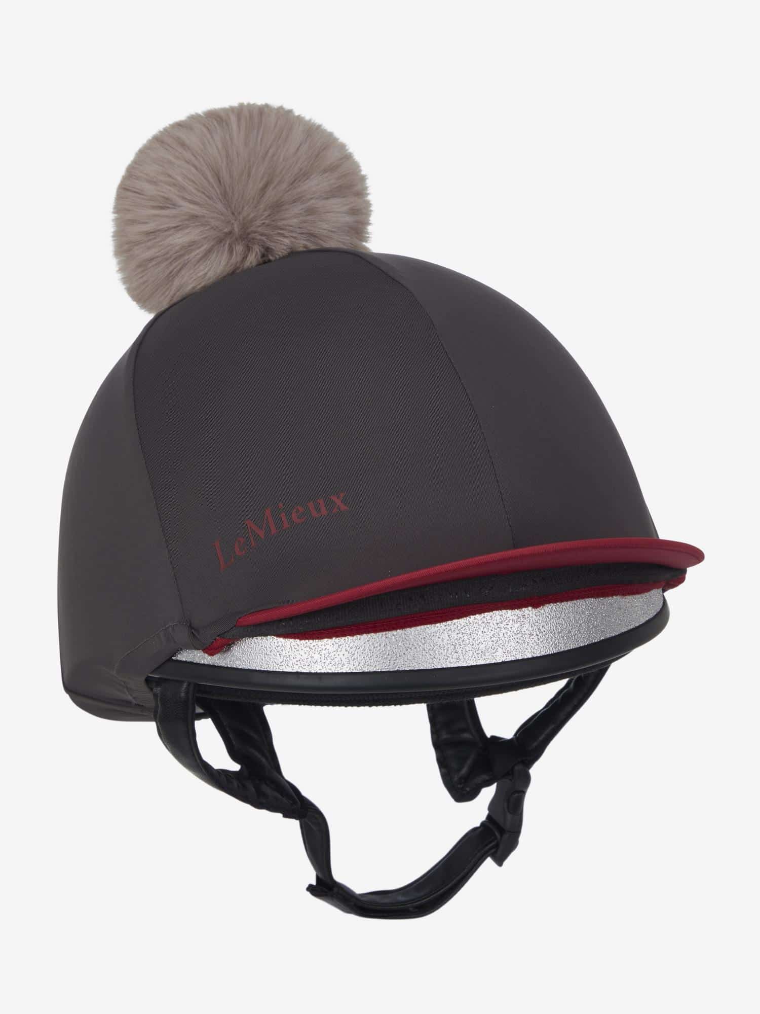 LeMieux Pom Hat Silk - Cinder image 1