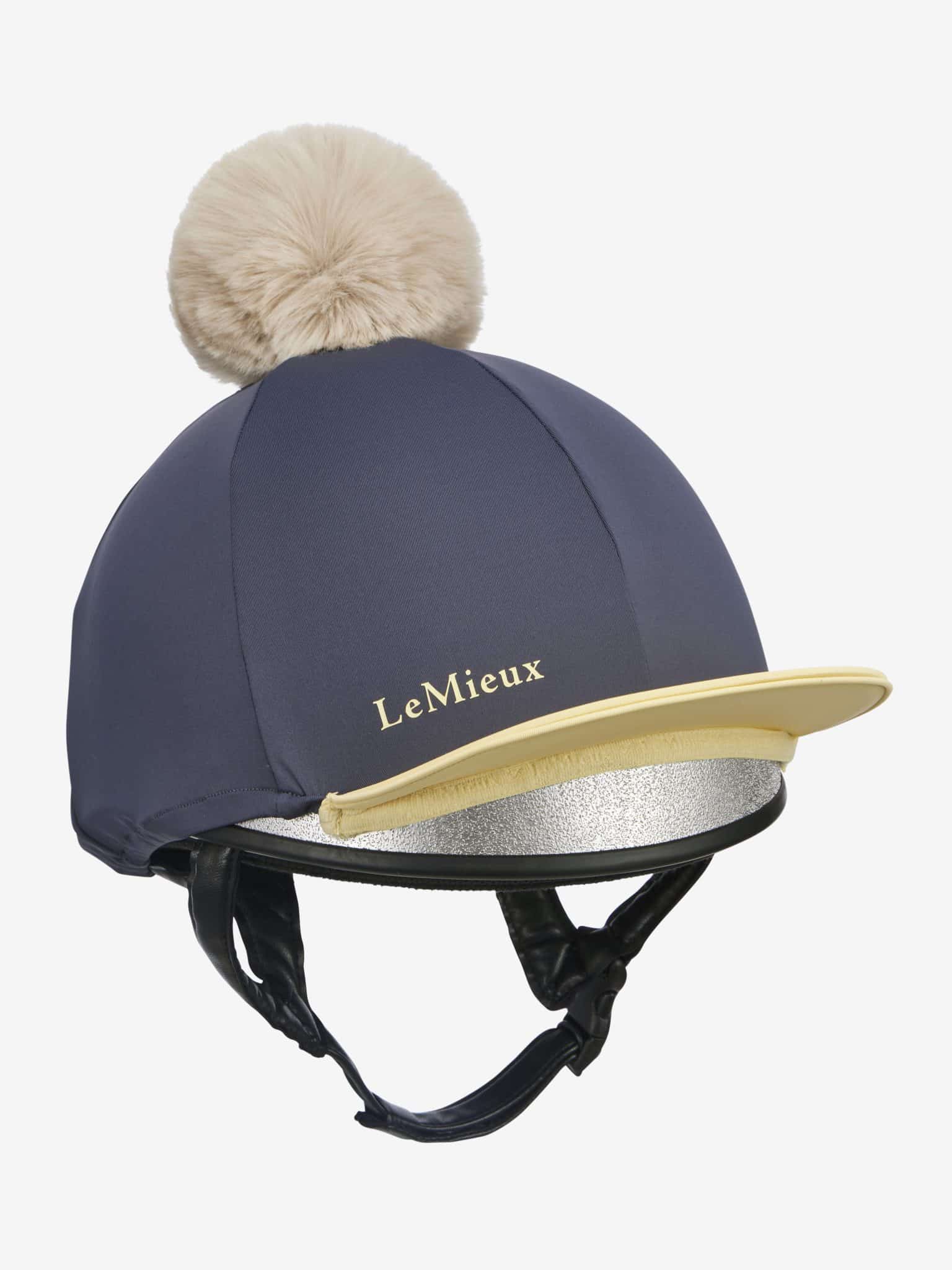 LeMieux Pom Hat Silk - Dusk/Mimosa image 1