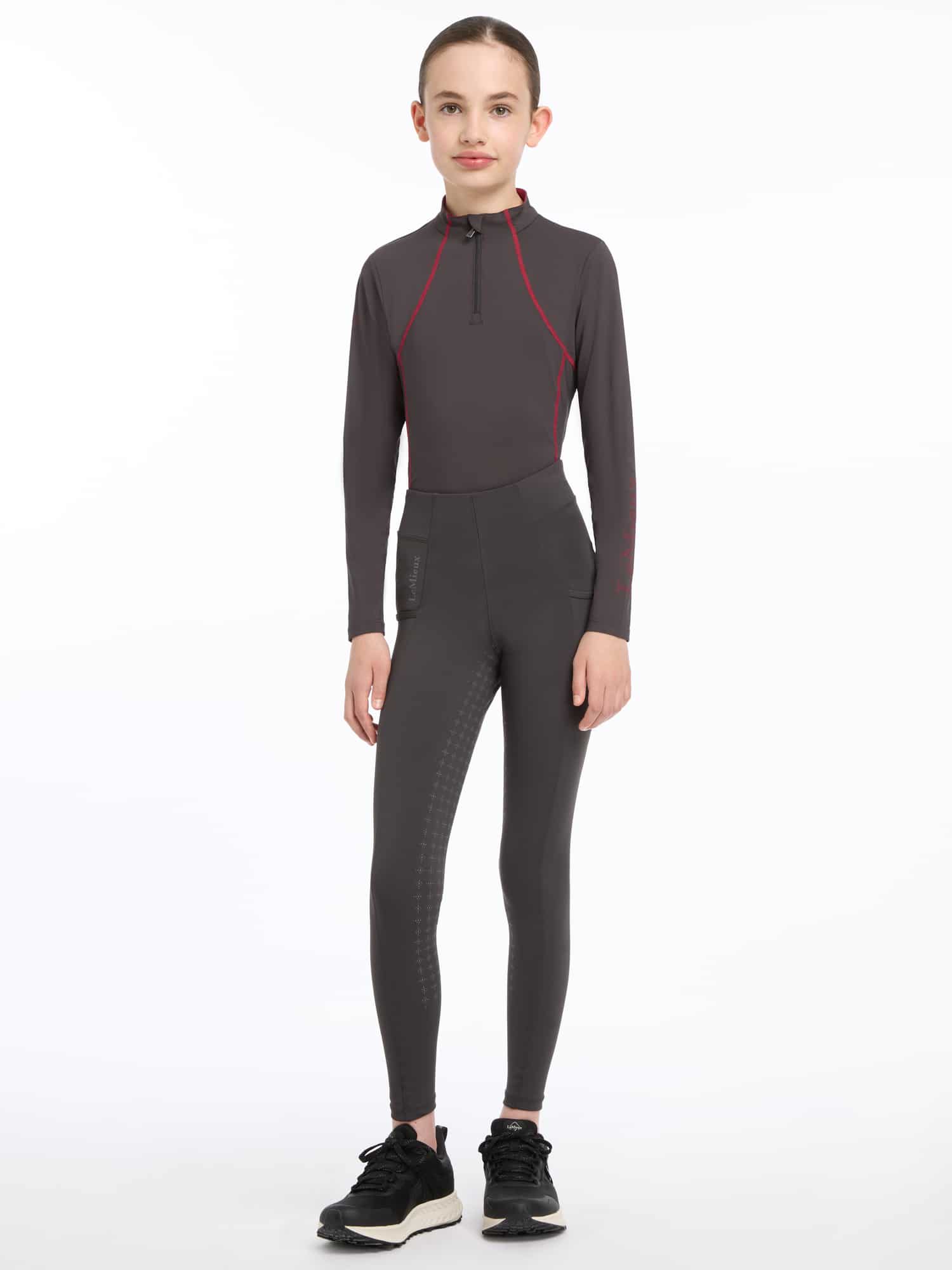LeMieux Young Rider Orla Pull Ons - Cinder image 0