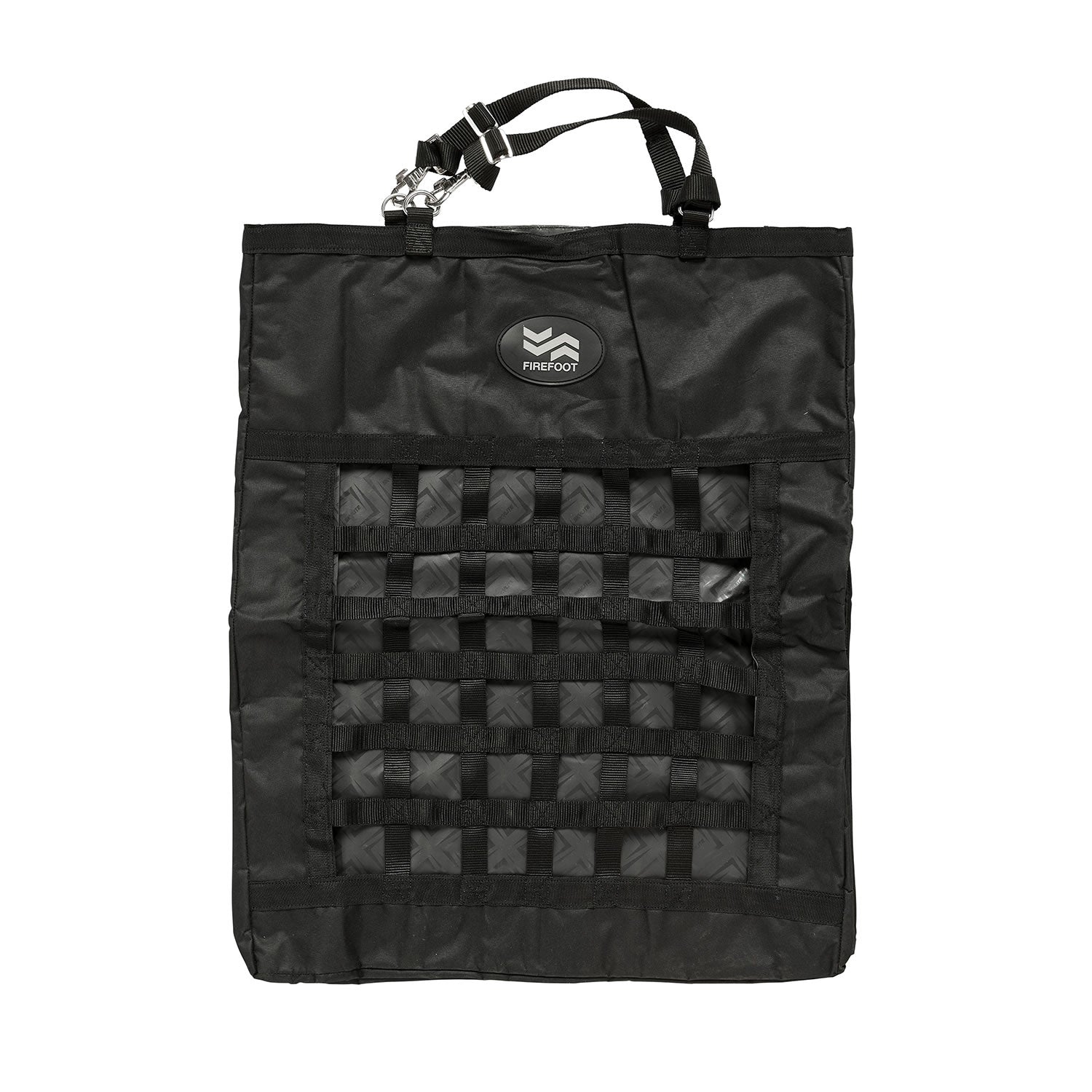 Firefoot Rectangle Haybag with Front Web - Black, large-30-x-24 image
