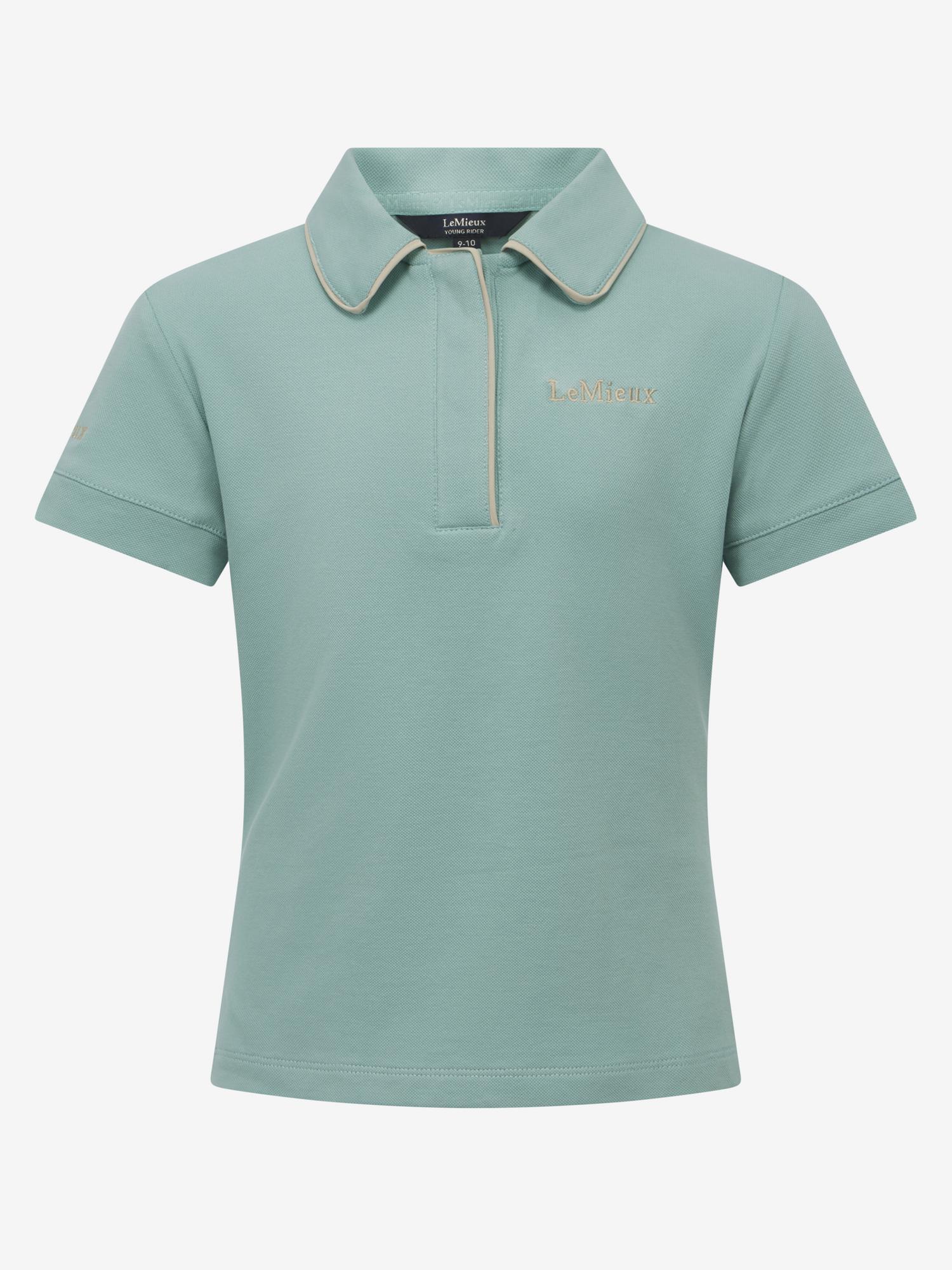 LeMieux Young Rider Polo Shirt - Aqua image 0