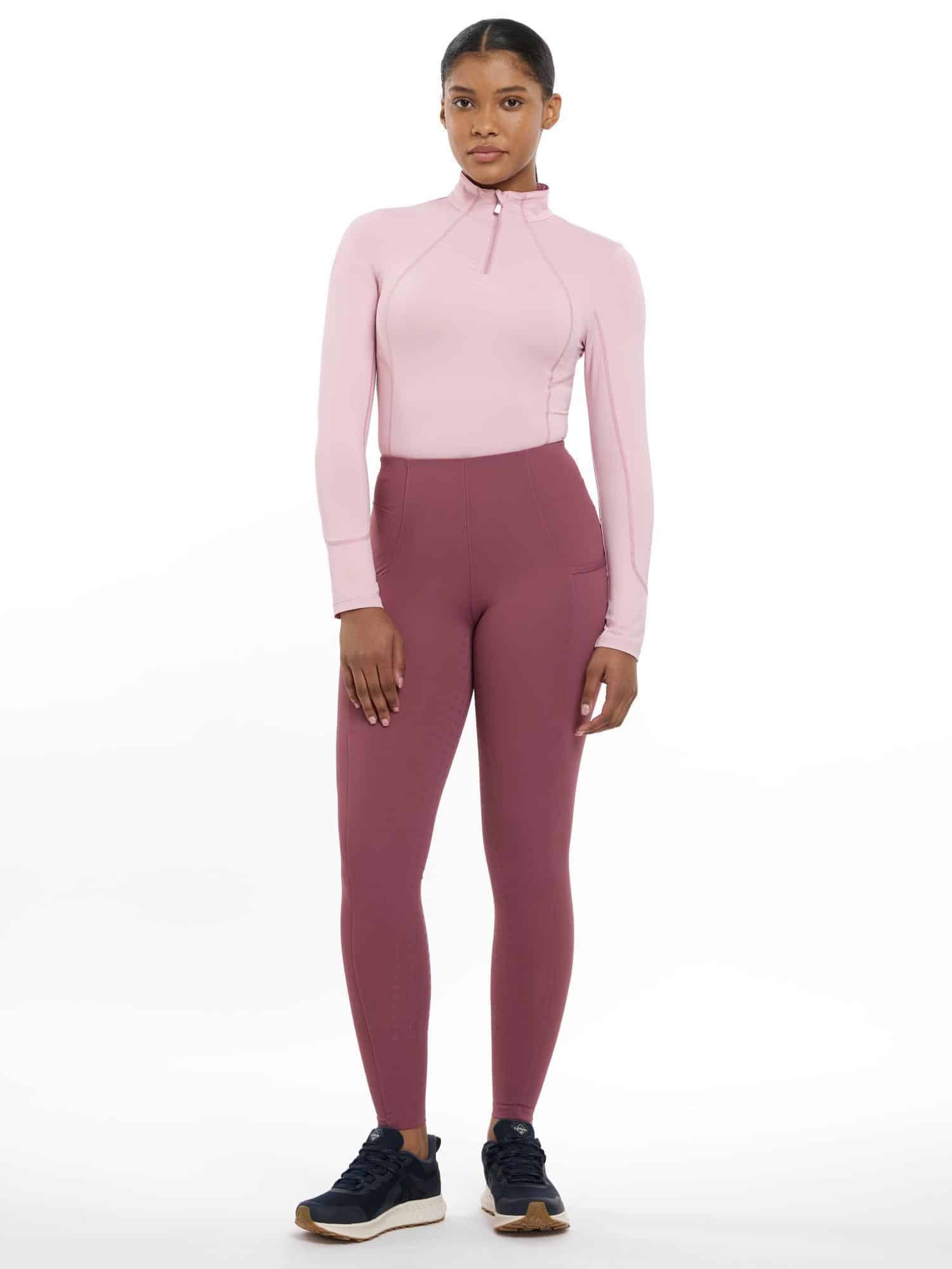 LeMieux Naomi Pull On Breeches - Rosewood image 5