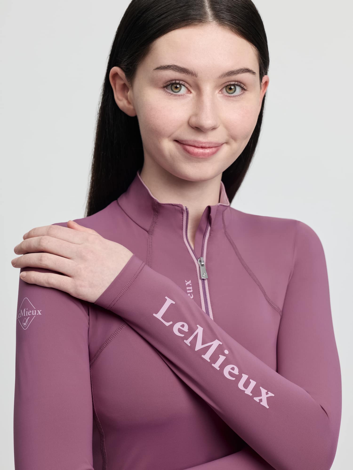 LeMieux Young Rider Classique Base Layer - Mallow image 1