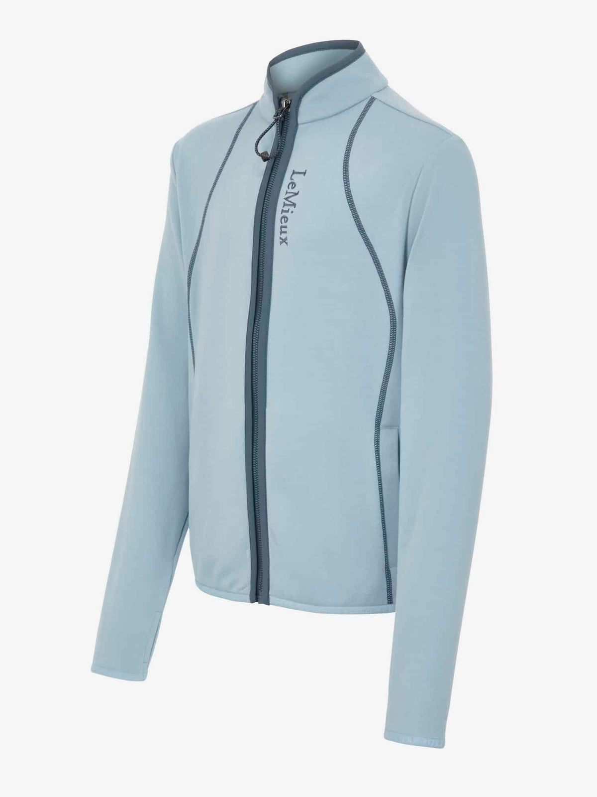 LeMieux Young Rider Felicity Fleece Zip Through - Glacier image 2