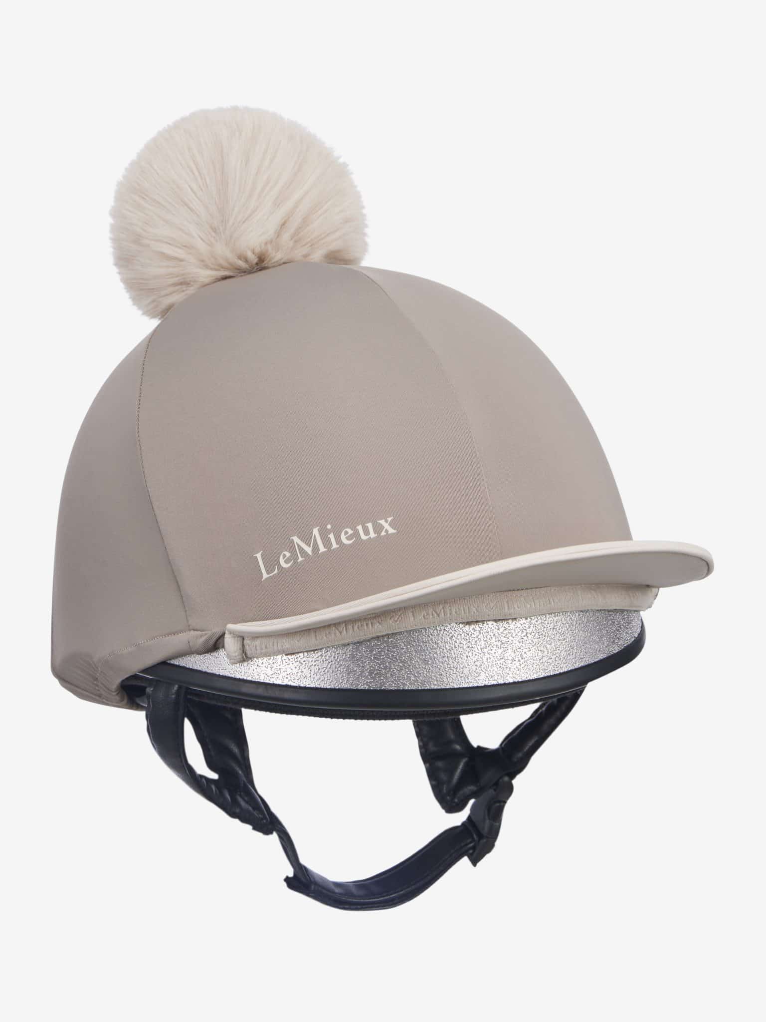 LeMieux Pom Hat Silk - Pecan/Stone image 2
