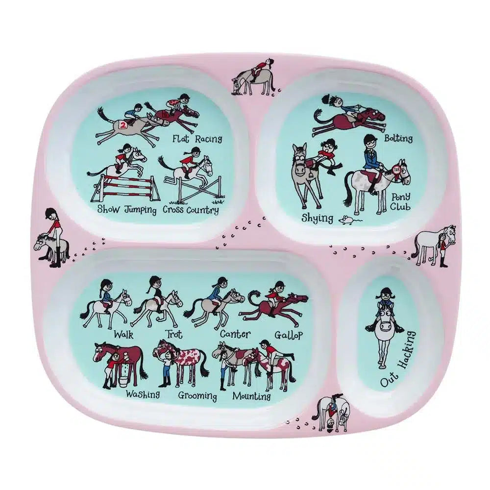 Tyrrell Katz Horse Divider Plate by Hy Equestrian image 0