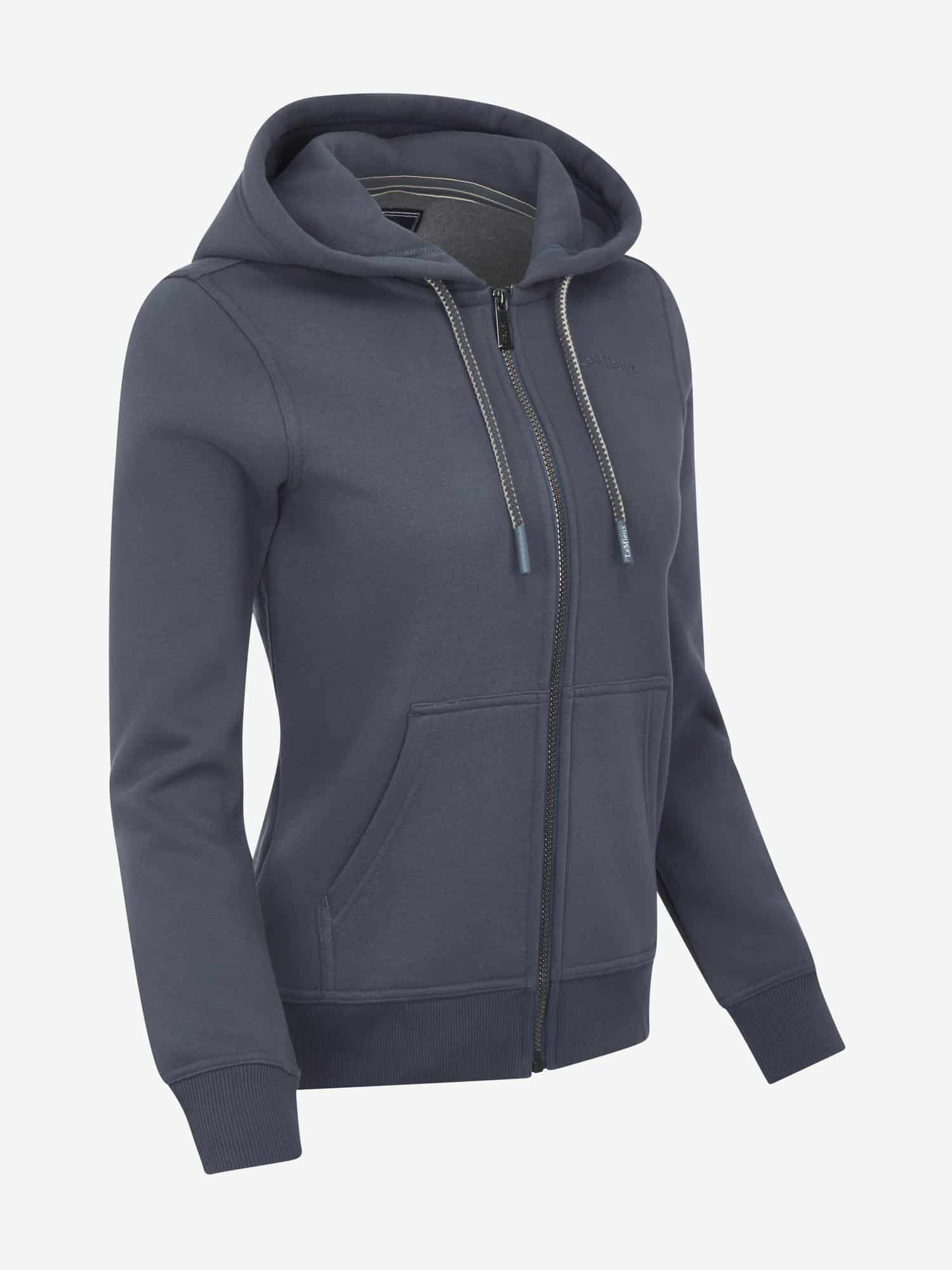 LeMieux Elle Zip Through Hoodie - Petrol image 3