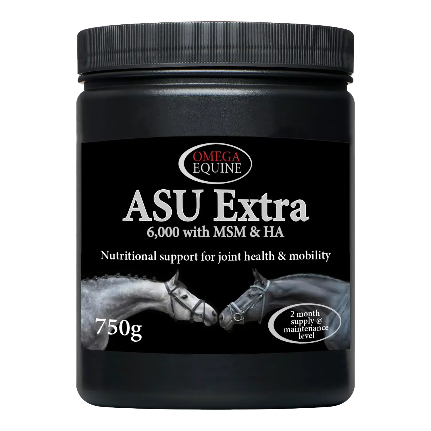 Omega Equine ASU 6,000 + HA, MSM - 750g