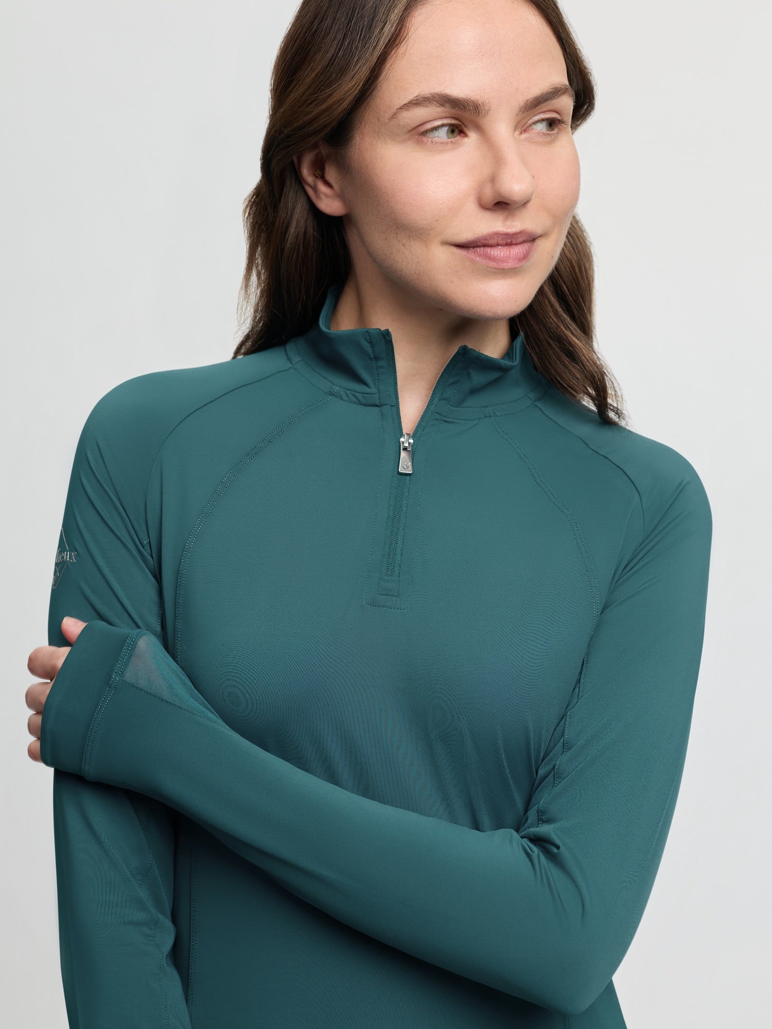 LeMieux Halle Lightweight Base Layer - Jungle image 5
