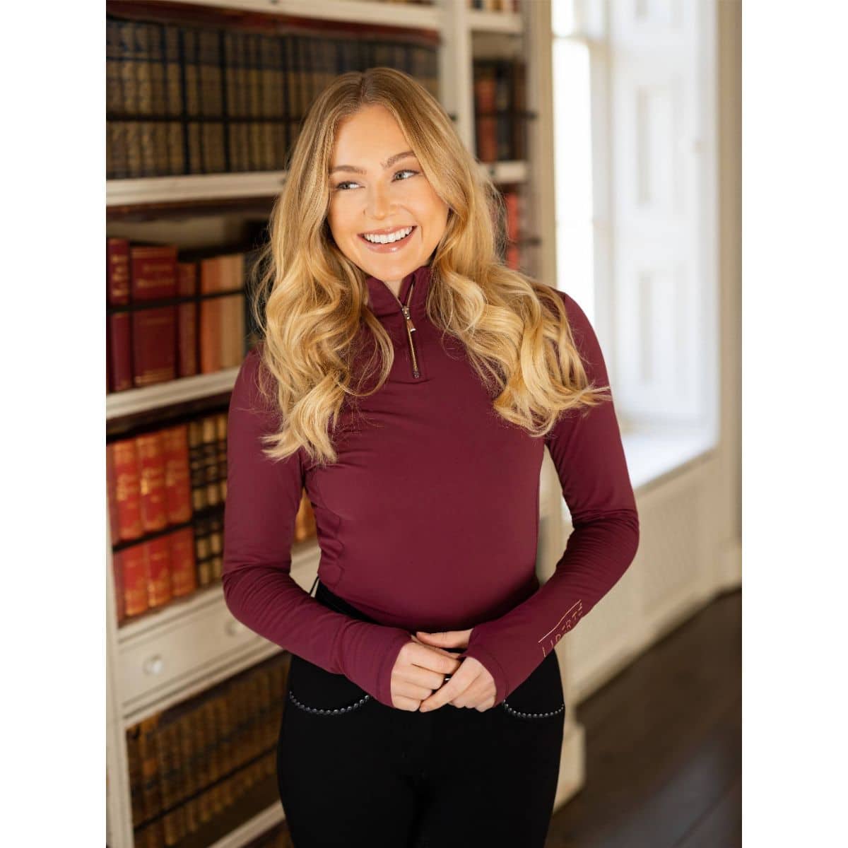 LeMieux Liberte Baselayer - Merlot image 1