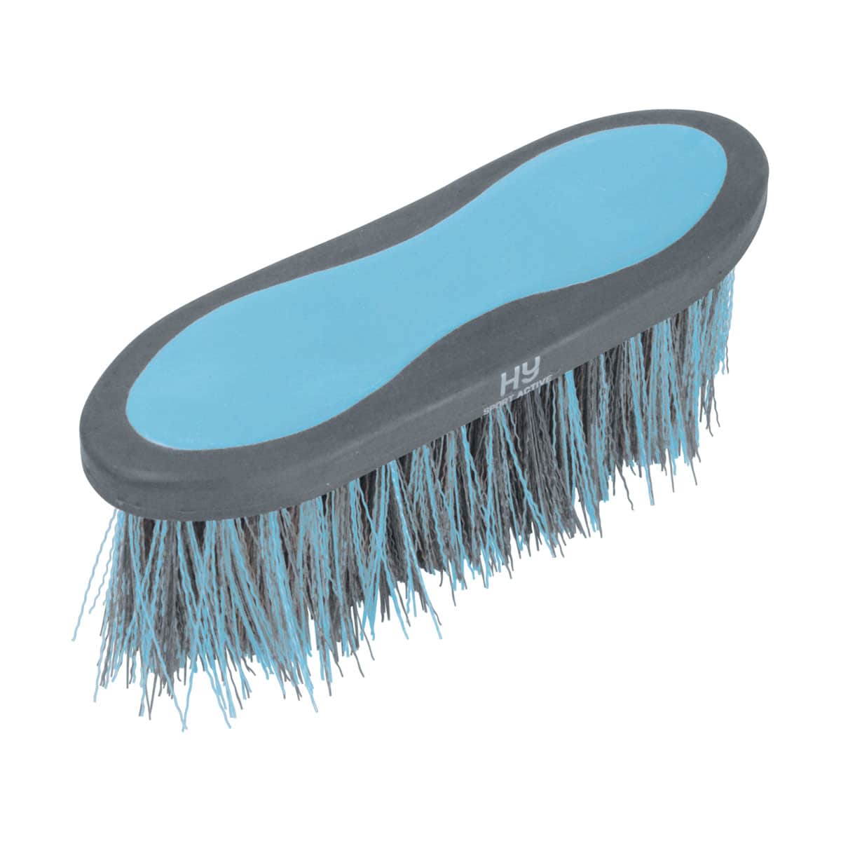 Hy Sport Active Long Bristle Dandy Brush - Sky Blue