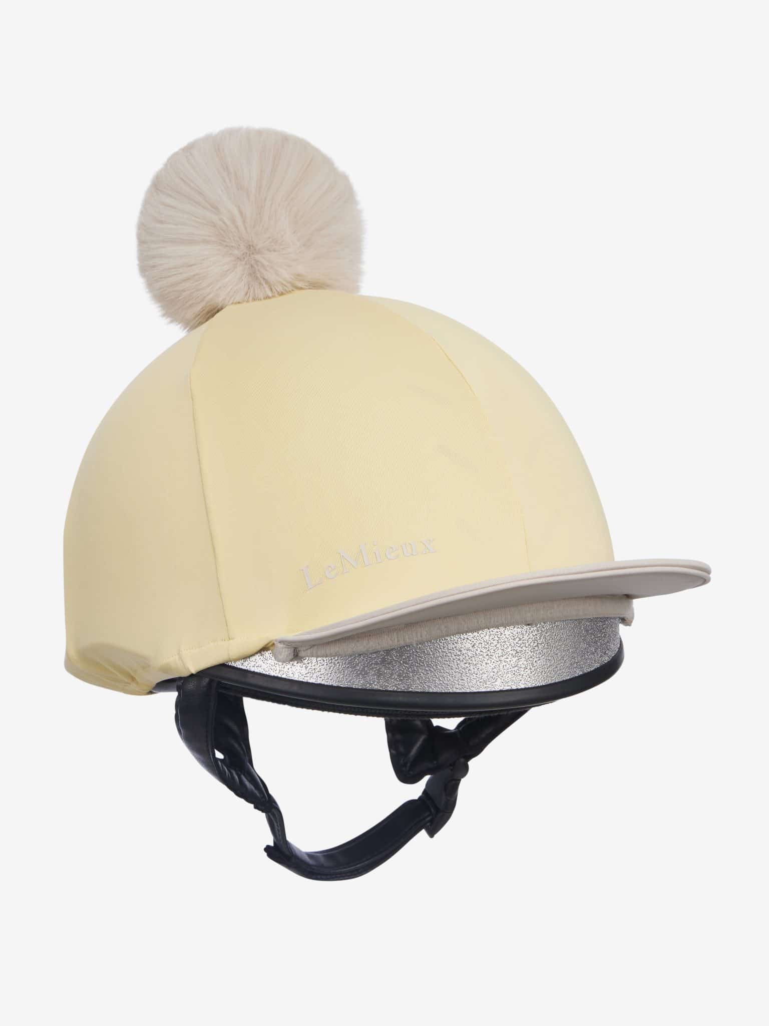 LeMieux Pom Hat Silk - Mimosa/Stone image 2