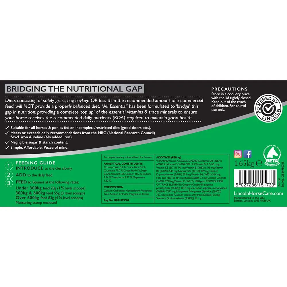 Lincoln All Essential Vitamins & Minerals image 2