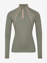 LeMieux Young Rider Mia Mesh Base Layer - Rosemary image 0