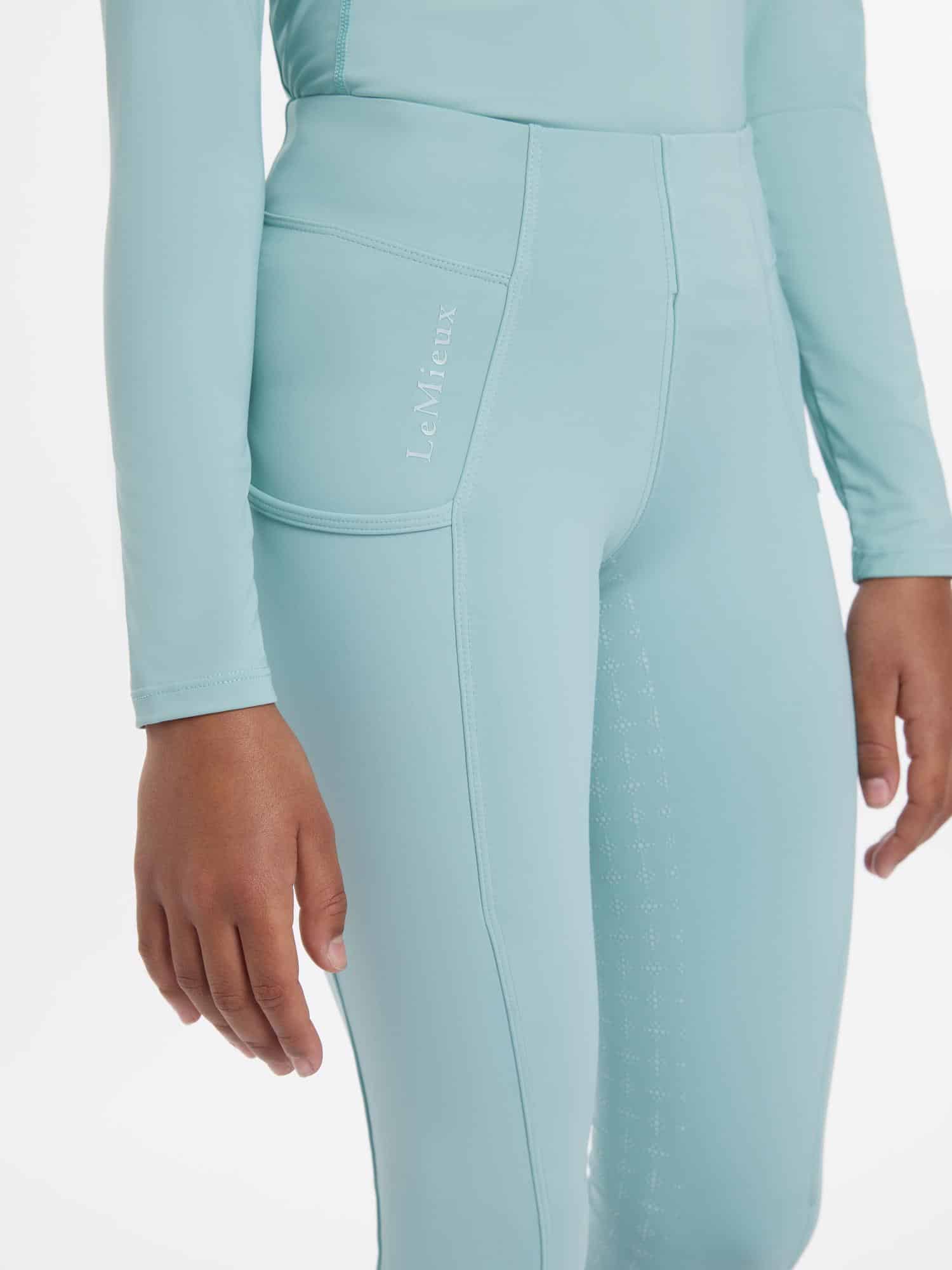 LeMieux Young Rider Orla Pull Ons - Aqua image 3